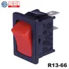 Novo Interruptor de Botão Basculante em Forma de Barco Série R13-66 IP65 à Prova d'Água Certificado UL Grau Industrial Produto Original Genuíno