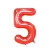 Globo Digital de Papel de Aluminio de 40 pulgadas Forma de Set de Cumpleaños Suministros de Decoración para Fiestas Globos con Números de Cumpleaños Venta al por Mayor