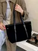 Bolso tote minimalista transfronterizo para mujer, nueva colección otoño/invierno 2026, gran capacidad, versátil, bolso de hombro de moda y bolso de axila