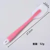 Espátula de Silicone Translúcida de Fábrica Espátula para Creme Pequena Espátula de Silicone Translúcida Ferramenta de Espátula de Silicone Doméstica