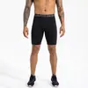 Shorts de Compressão Finos para Corrida Masculina Odm Customizados de Alta Elasticidade para Fitness Malha Esportiva de Secagem Rápida