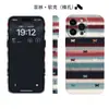 Patrón de Estrella Rayada Adecuado para Funda de Teléfono Película Apple 17 Estilo Coreano Cubierta Protectora iPhone 16 Pro Max para Mujer 15 Pro