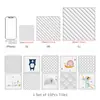 Pegatinas de Pared Autoadhesivas de PVC Transfronterizas para Baño del Hogar, Pegatinas Impermeables y a Prueba de Aceite, Pegatinas Decorativas de Azulejo para Sala de Estar y Habitación de Niños