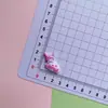 Morado brillante Serie Biblioteca DIY crema funda para teléfono móvil accesorios de resina pasador hecho a mano cuerda para el pelo paquete de materiales para joyería