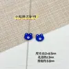 Estilo Fofo Urso e Coelho Esmalte Liga de Metal Artesanal DIY Materiais Corrente de Celular com Contas Colar Acessórios de Cabelo Peças de Joia