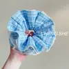 Novedad Otoño 2025 Estilo Dulce y Ligero Scrunchie de Lana con Atmósfera Ceñidor de Cintura Elástico de Encaje de Alta Gama para el Cabello