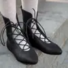 Amazon wish Botas Romanas Retro Botas Martin Puntiagudas Botines Casuales Botas de Mujer para Cabello