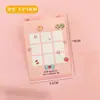 Eisen original lindo forma especial cabeza de tarjeta ins dibujos animados mensaje tarjeta pequeña creativa joyería empaque accesorios cartón para colgar