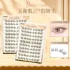 Princesa Lunar Zafiro Cara Zorro Pestañas Postizas: Pestañas Postizas Tridimensionales, Dinámicas, de Aspecto Natural, Cómodas, Versátiles, Segmentadas
