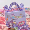 Nuevo Set Creativo de Cañón Divertido Lindo para Fiestas, Cañón de Fuegos Artificiales de Dibujos Animados Lindos y Modernos, Juguete de Bolsa de Bomba de Cinta Lanzado a Mano