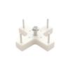 Colgador de Tornillo Clavo sin Marca Colgador de Pared Barra de Extensión Gancho de Pared Extendido Invisible con Tuerca Tapa de Tornillo Reloj Pintura Decorativa Sin Perforación