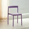 Sillas de Plástico Apilables, Sillas de Comedor de Plástico para Uso en Interiores y Exteriores, Sillas de Respaldo de Lujo Ligero, Sillas Lgf para Recepción y Negociación, Sillas de Comedor