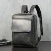 2025 Nova Mochila Casual Retro para Computador Estilo Coreano Moda Bolsa de Viagem Multiplataforma Mochila Masculina Tendência Atacado