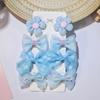 Accesorios para el cabello con lazo de tela súper de hadas horquilla para niños juego de horquillas de flor perla lentejuelas clip de Yiwu al por mayor