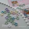 Macaron Sereia Ji Pérola Oco Amor Estrela Moldura Coração de Pêssego Joias para Unhas Resina Colorida Misturada Acessórios para Unhas