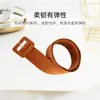Cinto Larga Cintura Feminino Cinto para Suéter Estudante Acessório Decorativo Versátil Casaco Trench Versão Coreana Fivela de Pinos de Veludo Cinto Macio Cinto de Couro