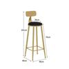 Mesa de bar de luxo Nordic Light varanda de casa mesa de bar alta de mármore redonda moderna minimalista com leite loja de mesa e cadeira