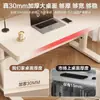 Escritorio de computadora de altura ajustable, adecuado para dormitorios, hogares y estudiantes; madera maciza, diseño minimalista, ideal para trabajo de oficina y escritura; escritorio gamer elegante