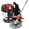 Cortacésped de cuatro tiempos de mochila, cortacésped pequeño para el hogar, alta potencia, multifuncional, para abrir terrenos agrícolas, deshierbe