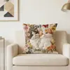 Fundas de Almohada de la Popular Serie de Animales Lindos de Amazon para Decoración de Sofá del Hogar, Fundas de Cojín Cortas de Felpa