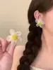 Estilo Vacaciones en la Playa~Aretes de Borla de Concha y Estrella de Mar, Diseño Retro de Nicho, Únicos, Dulces, Delicados y Hermosos Aretes