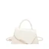 Bolsa Feminina Simples de Verão 2026 Novo Estilo de Verão Versátil Moda Bolsa de Mão Texturizada Transversal Pequena Quadrada para Mulheres com Temperamento Elegante