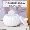 Caja de aromaterapia de yeso de cristal natural, piedra difusora sin llama, yeso para colorear DIY, adorno de piedra de cristal pintado