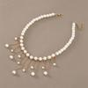 NZ2961 Collar de Perlas Europeo y Americano Transfronterizo para Mujer Cadena Larga de Perlas Borla Moda Nuevo Joyería para Mujer Venta al por Mayor