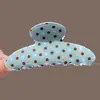 Pinza de pelo coreana de alta gama para mujer, exquisita pinza de tiburón para la parte trasera de la cabeza, pinza de pelo de verano, pasador de estrella de dibujos animados, accesorio para el cabello