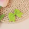 Venda Quente Transfronteiriça Infantil Cauda de Andorinha Cor Sólida Laço Semi-Acabado DIY Acessórios Decorativos para Roupas Bolsas e Sapatos Atacado