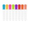 Alimentador de Medicamentos de Silicone de Fábrica para Crianças e Bebês 5ml com Conta-Gotas Graduado Ferramenta DIY para Assar Bolo, Pintar