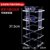 Suporte de Exibição de Óculos de Aço Inoxidável de Múltiplas Camadas para Lojas de Ótica, Porta-Óculos de Mesa, Suporte para Óculos de Sol, Adereços de Exibição
