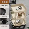 Mesa de Café Estilo Nuevo Mahjong, Estante para Tés, Estante de Almacenamiento para Mesa de Mahjong, Mesa Auxiliar Pequeña, Mesa de Té Móvil para Jugar Cartas en la Sala de Juegos