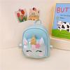 Nova Mochila Escolar Infantil de Jardim de Infância Desenho Animado Unicórnio Fofo Meninas Mochila Moda Infantil Simples Leve Pequena Mochila