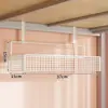 Essenciais para Dormitório de Faculdade Prateleira de Armazenamento para Cama Inferior Quarto Cama Suspensa Artefato de Armazenamento Gancho de Parede para Cabeceira Gancho Rack