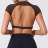 Xiga Chaleco de Yoga a Prueba de Golpes Espalda Hermosa Push-Up Secado Rápido Ropa de Fitness Mallas para Correr Sujetador Deportivo Transpirable
