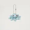 Colgante de Pulpo Impreso en 3D, Llavero Lindo, Juguete Articulado de una Sola Pieza Multicolor Móvil, Colgante Pequeño Creativo Infantil