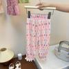 Pantalones de Verano Repelentes de Mosquitos para Niñas 2026 Pantalones Coloridos de Lunares para Niños con Puños Elásticos y Adorno de Encaje, Finos y Transpirables
