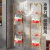 Colgador de Zapatos para Baño, Simple Estante para Guardar Pantuflas, Organizador de Zapatos de Múltiples Niveles, Soporte de Pared para Zapatos para Baño