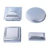 Acessórios para Corrimão de Ferro Forjado Tampa de Coluna Tampa de Metal Zinco Camada Dupla Tampa de Pilar de Corrimão Tampa de Cabeça de Pilar de Tubo Quadrado para Cerca