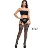 Comércio Exterior Lingerie Sexy de Alta Qualidade Meias Arrastão Meias Liga Sexy Antiderrapantes Meias Inteiras Meias de Enfermeira Aeromoça Atacado