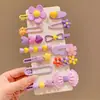 Pinzas para el Cabello de Niña Pinzas Laterales Lindas para el Flequillo Accesorios para el Cabello Pinzas de Dopamina Pinzas Bb