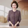 Coleção Primavera e Outono 2026 Transfronteiriça: Novos estilos de blusas de base, moda de inverno estilo chinês, cardigã outerwear que rejuvenesce e é versátil