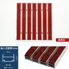 Alfombrillas de aleación de aluminio empotradas personalizadas de la fábrica de origen, engrosadas, resistentes al desgaste, raspa-suciedad, elimina-polvo, adecuadas para centros comerciales y entradas de hoteles