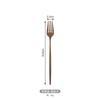 Vajilla de acero inoxidable portugués mate transfronterizo de Amazon, cuchillo, tenedor, cuchara, cuchara de postre, tenedor, 24 piezas