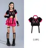 Conjunto de Disfraz de Jazz para Niñas, Atuendo Moderno de Street Dance para Niños, Atuendo de Presentación para Pasarela, Ropa de Baile para Grupo de Niñas, Ropa de Presentación para Niños para Verano