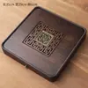 Bandeja de Té con Almacenamiento de Agua, Bandeja Drenante de Bambú para Té Kung Fu, Mesa de Té Pequeña para Preparar, Separación de Té y Agua, Disponible para Venta al por Mayor