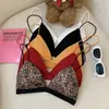 Nueva Camisola Sexy de Color Sólido de Moda para Verano con Copas Triangulares Fruncidas, Sujetador Inalámbrico Estilo Francés para Mujer