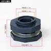 Conector de torre de água bico de balde saída de água fio interno de PVC conector de tanque de água acessório de torre de água acessório de balde químico