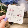 Conjunto de Ear Cuff Estilo Luxo Leve para Mulheres, Brincos Pequenos Estilo Minimalista de Verão com um Toque Simples e Sofisticado
